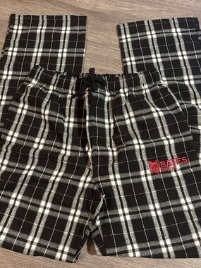 Bates Rowing Black Plaid Lounge Pants